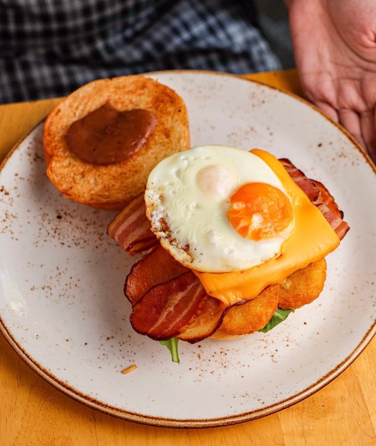 Loaded Brekky Burger